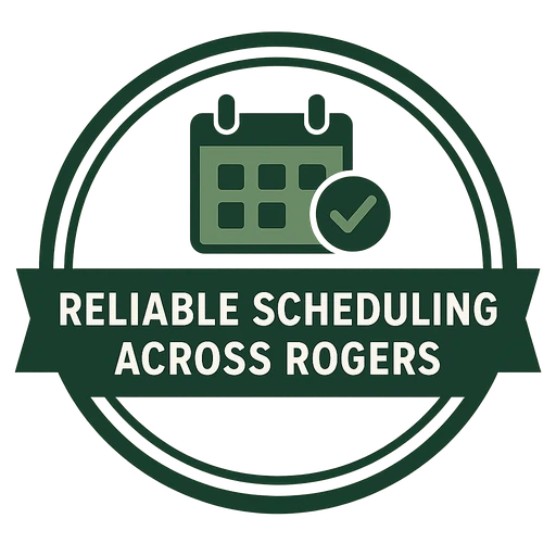 Reliable Scheduling Across Rogers